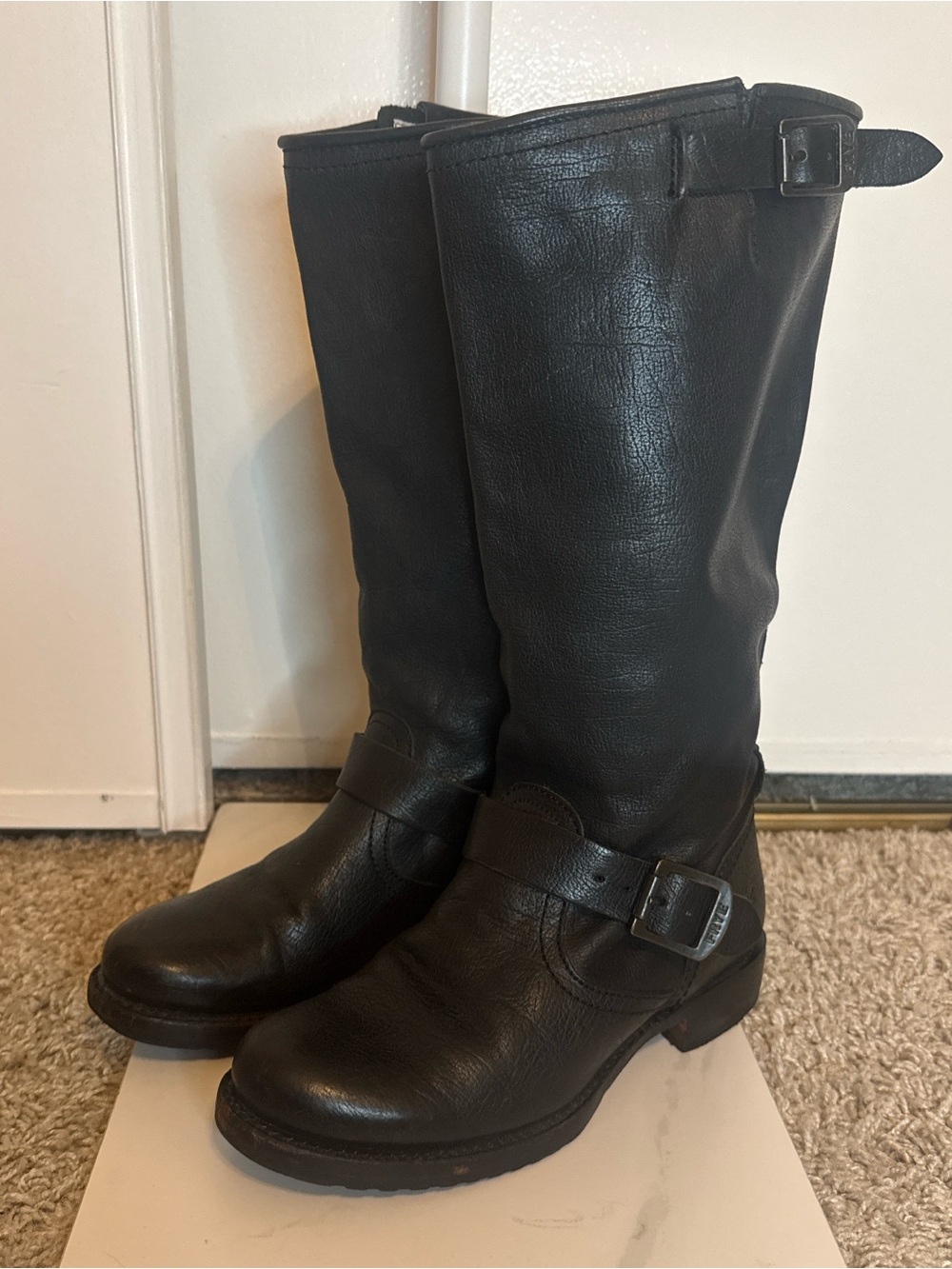 VTG FRYE VERONICA Slouch Tall Leather Boots